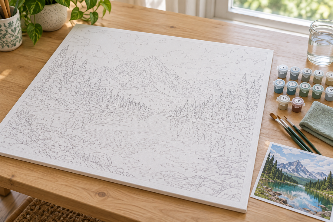 How to Flatten a Rolled Paint-by-Numbers Canvas Without Damaging It