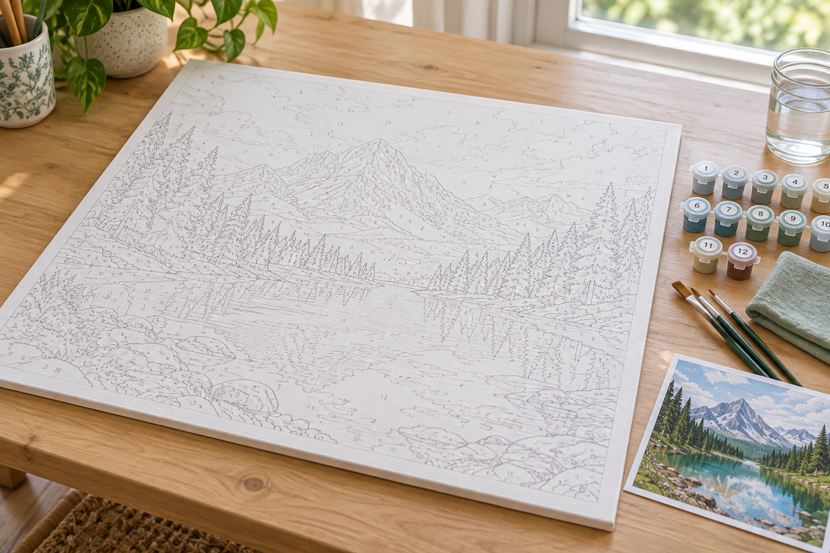 How to Flatten a Rolled Paint-by-Numbers Canvas Without Damaging It