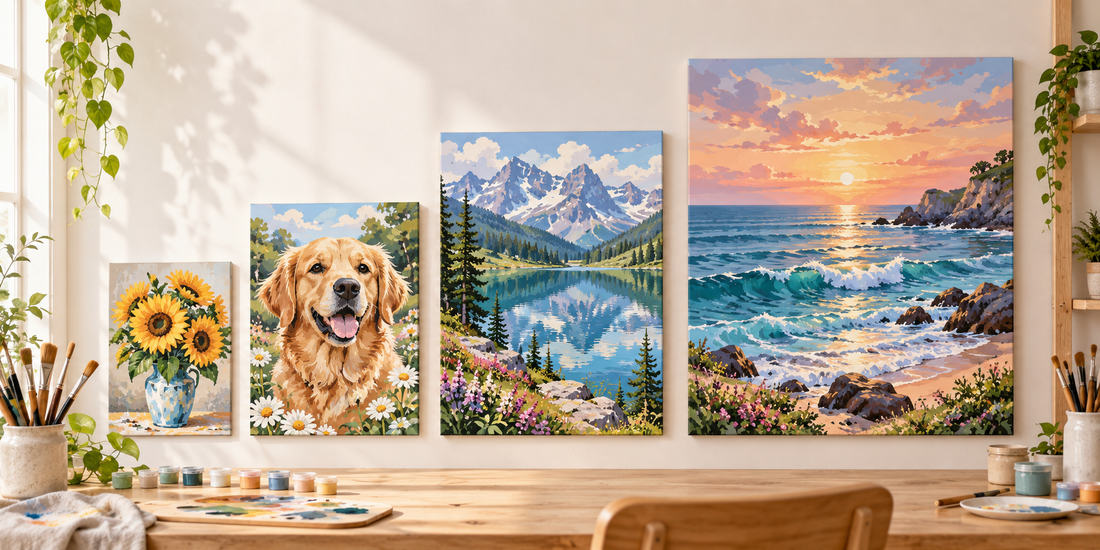 What Size Paint by Numbers Kit Should You Buy? A Practical Canvas Size Guide