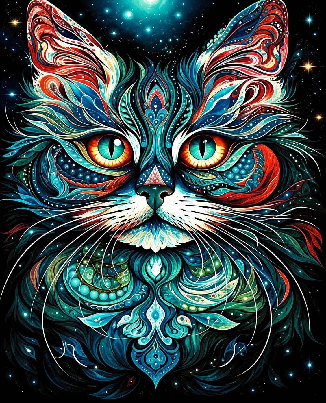 Enchanted Creatures Paint by Number Kits for Adults