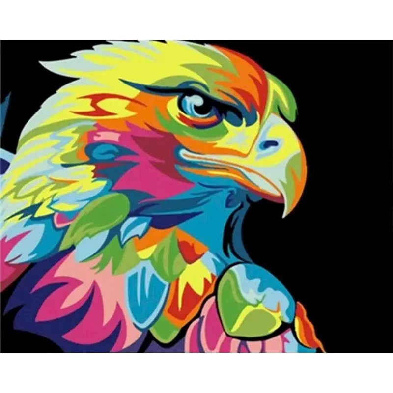 Colorful Creatures Paint by Number Kits for Adults