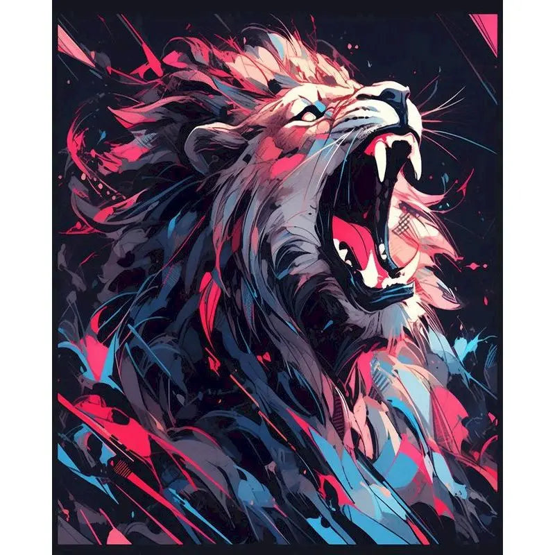 Beautiful Animal Art Paint by Number Kits for Adults