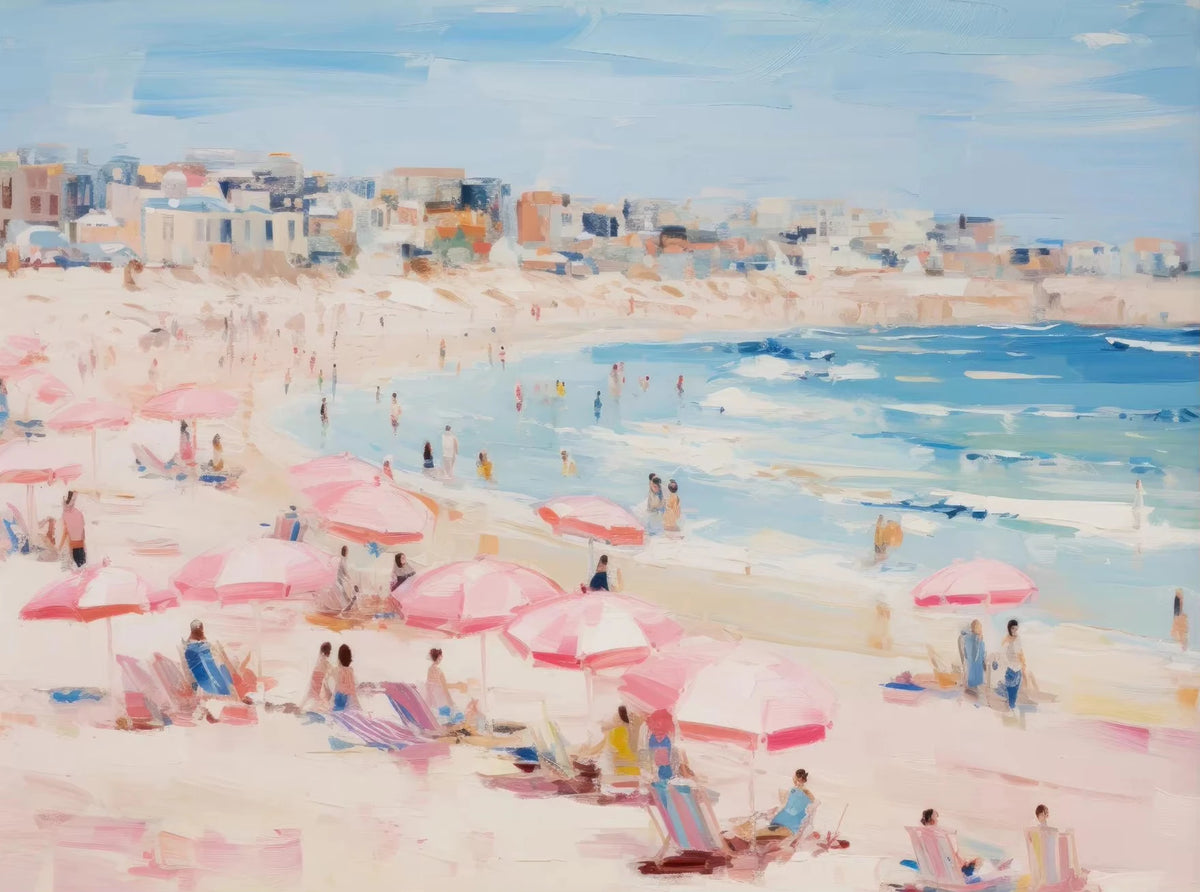 Summer Seaside Paint by Number Kits for Adults