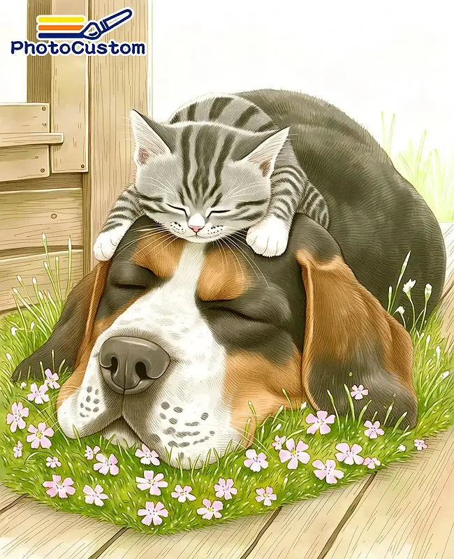 Whimsical Animals Paint by Number Kits