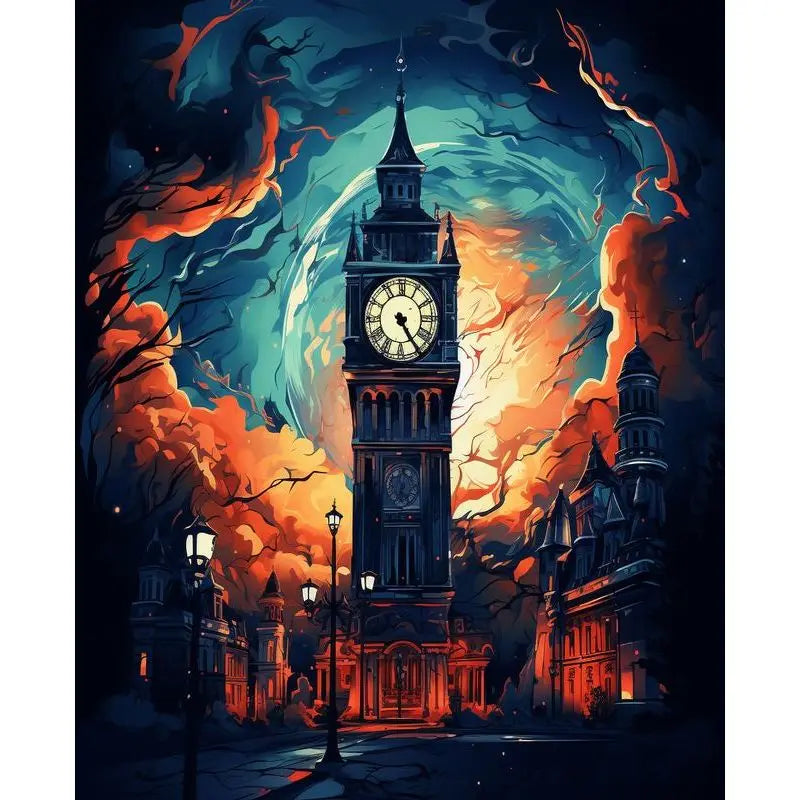 Moonlit Cities & Coastal Escapes Paint by Number Kits for Adults