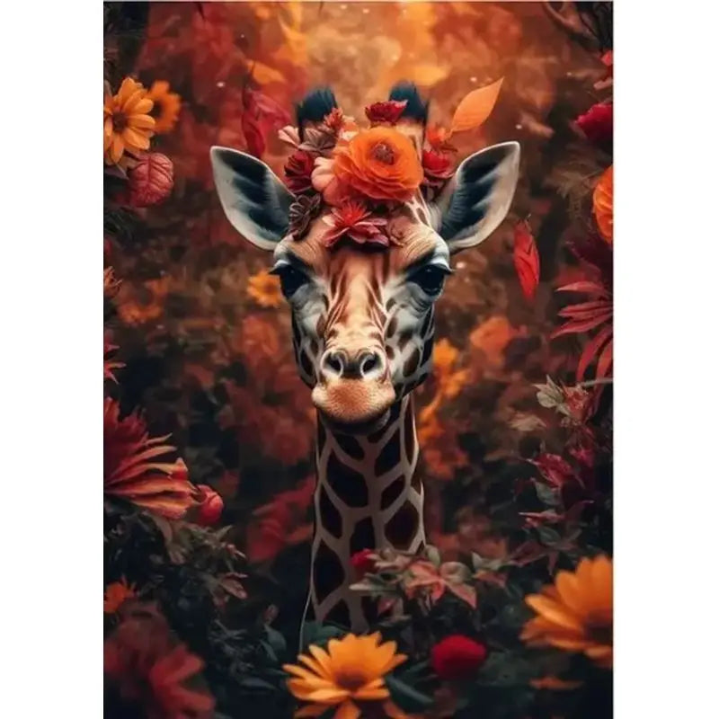 Wild Animal Paint by Number Kits for Adults