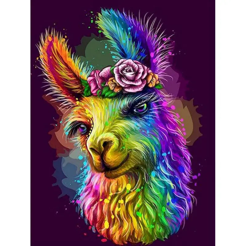 Colorful Creatures Paint by Number Kits for Adults
