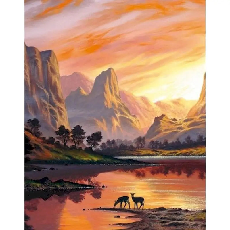 Wanderlust Paint by Number Kits for Adults