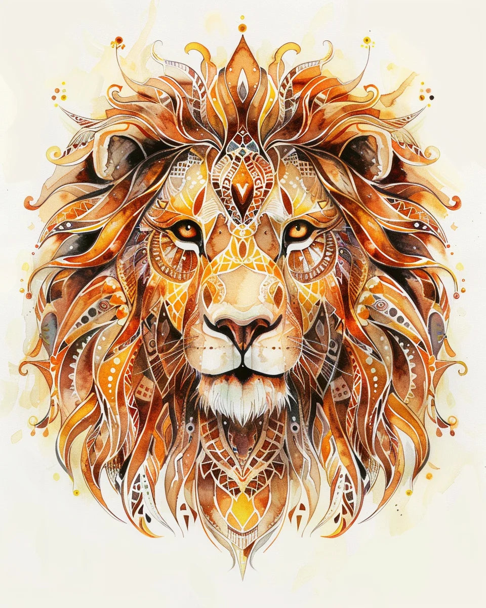 Majestic Lions Paint by Number Kits for Adults