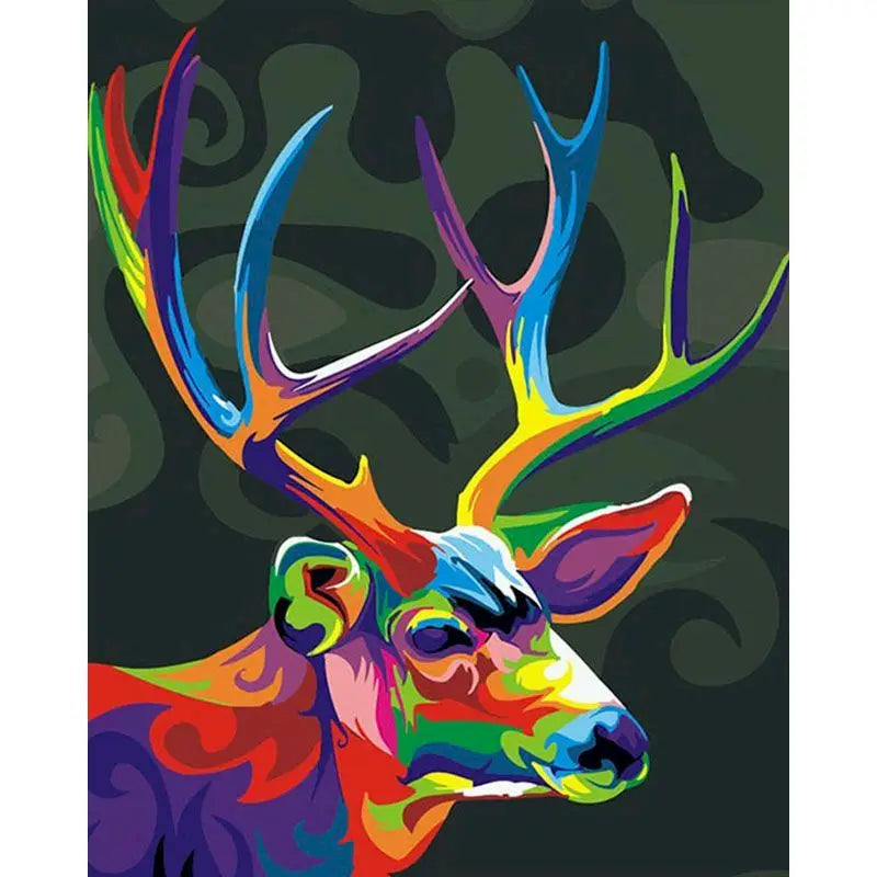 Colorful Creatures Paint by Number Kits for Adults