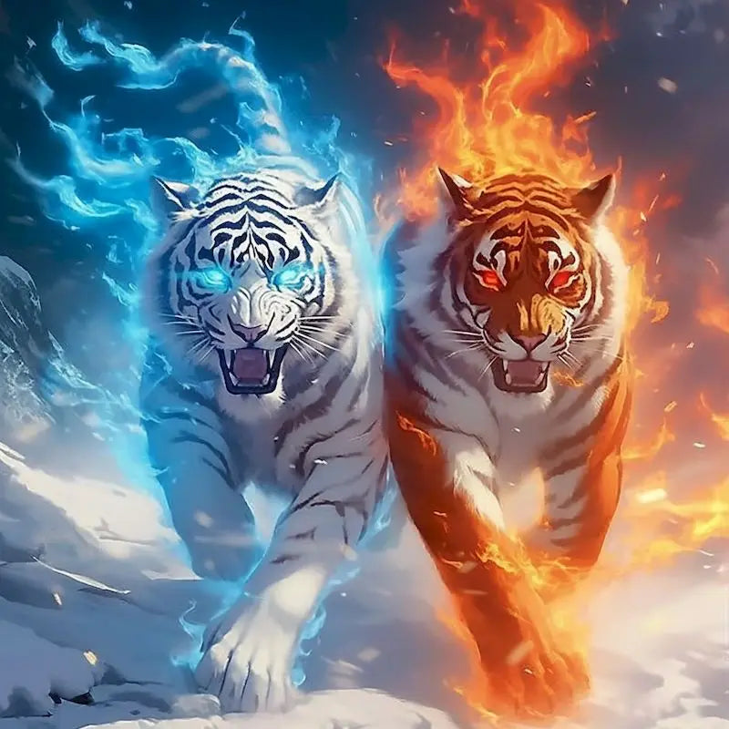 Mystical Animals & Fantasy Paint by Number Kits