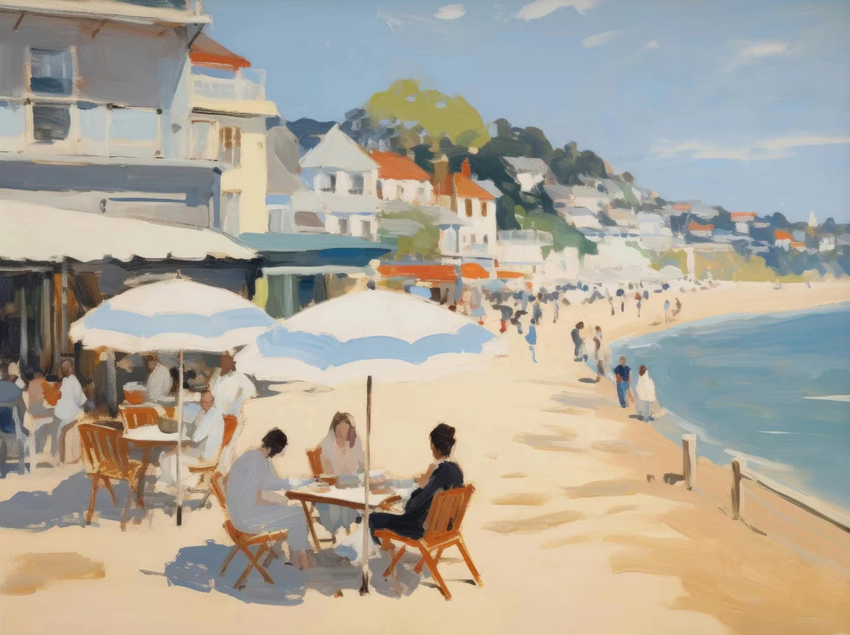 Summer Seaside Paint by Number Kits for Adults