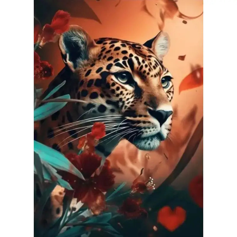Wild Animal Paint by Number Kits for Adults