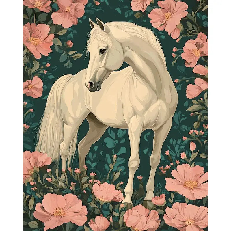 Beautiful Animal Art Paint by Number Kits for Adults