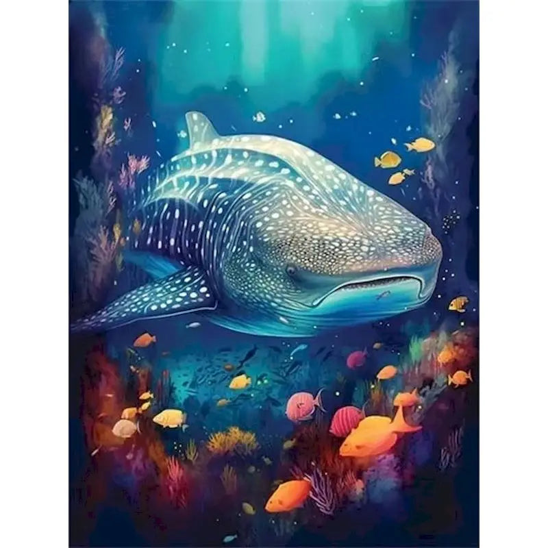 Ocean Life Paint by Number Kits for Adults