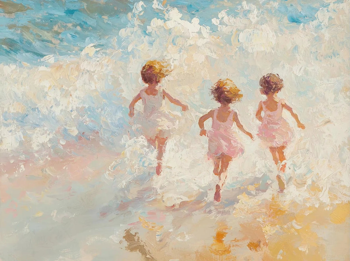 Summer Seaside Paint by Number Kits for Adults