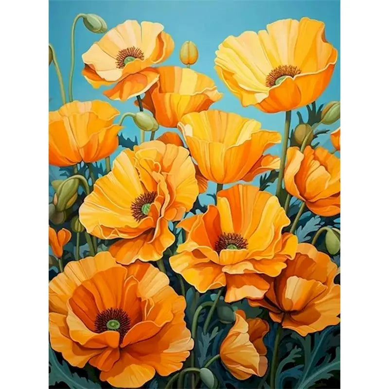 Bold Blooms & Bouquets Paint by Number Kits for Adults
