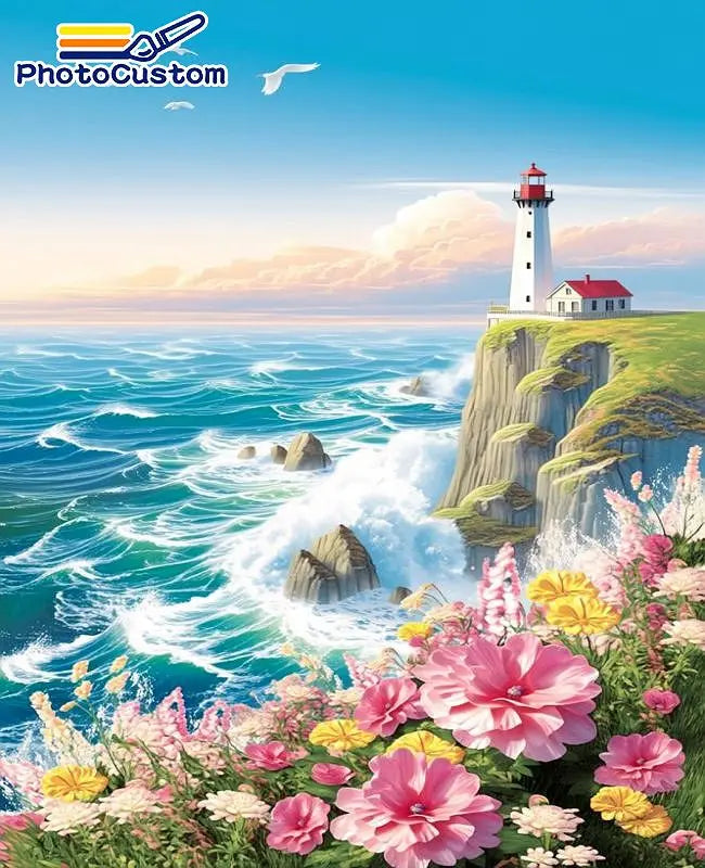 Scenic Escapes Paint by Number Kits for Adults