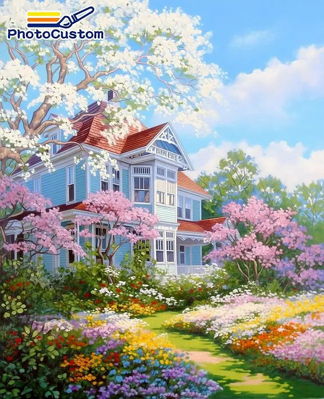 Scenic Escapes Paint by Number Kits for Adults