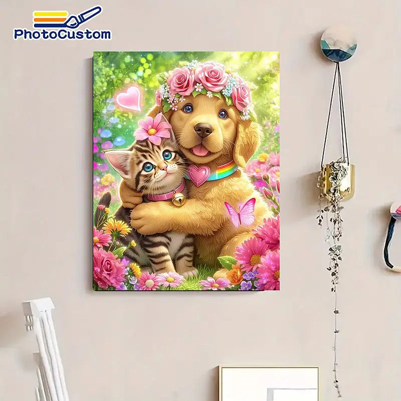 Whimsical Animals Paint by Number Kits