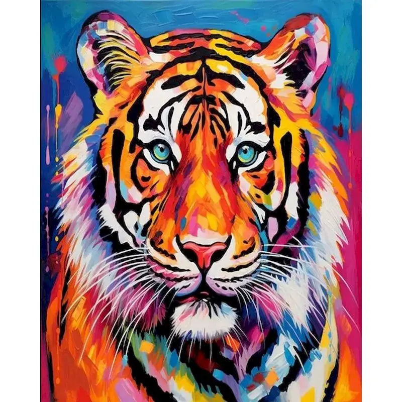 Beautiful Animal Art Paint by Number Kits for Adults