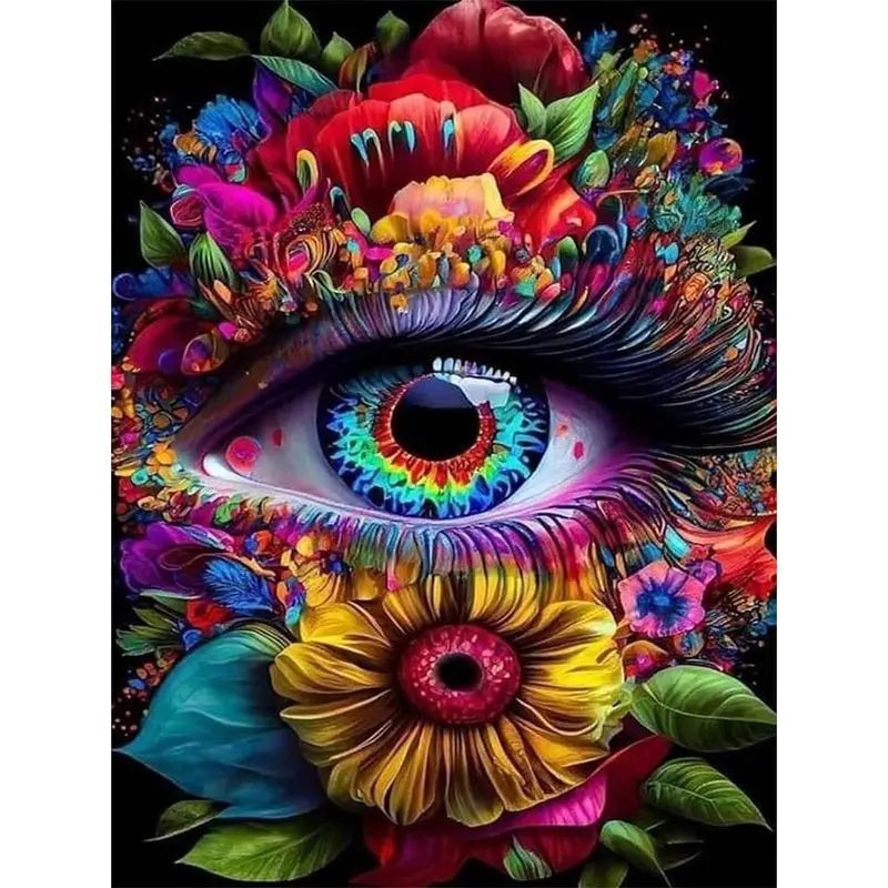 Wild Animal Paint by Number Kits for Adults