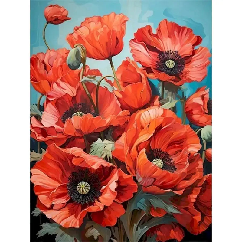 Bold Blooms & Bouquets Paint by Number Kits for Adults