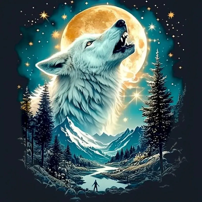 Mystical Animals & Fantasy Paint by Number Kits