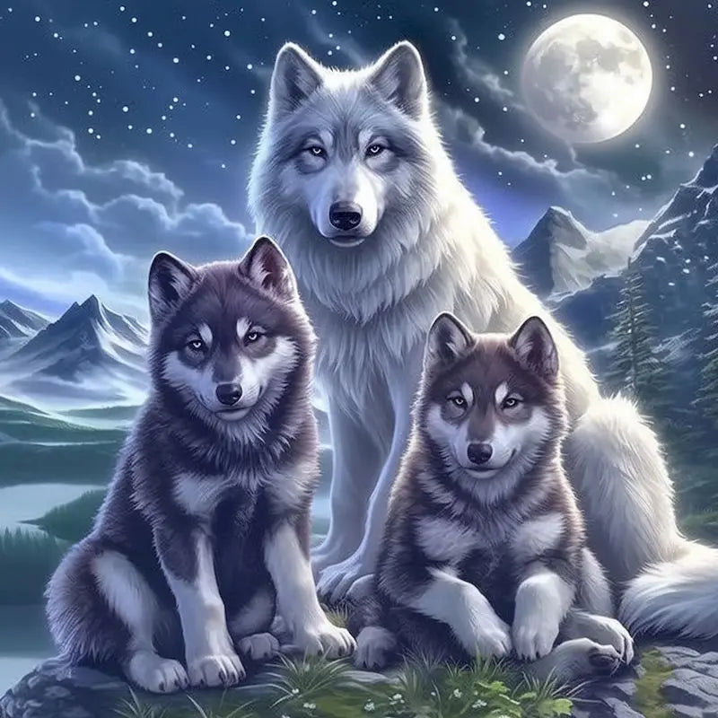 Mystical Animals & Fantasy Paint by Number Kits