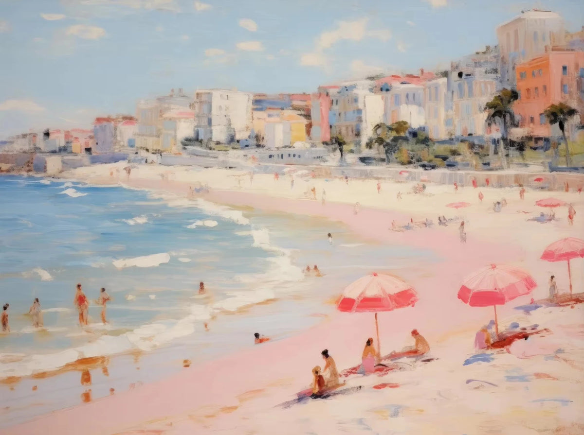 Summer Seaside Paint by Number Kits for Adults