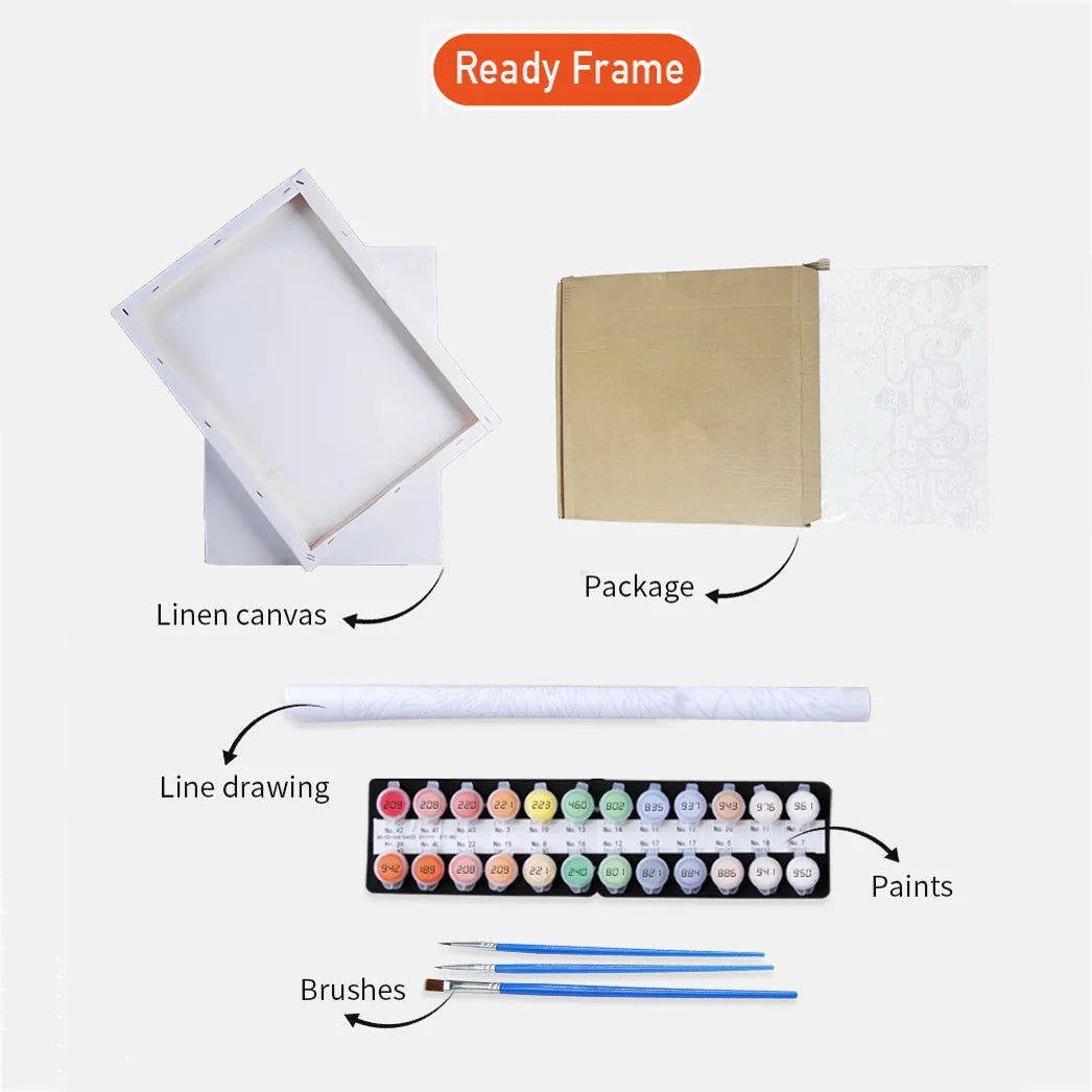 Majestic Lions Paint by Number Kits for Adults