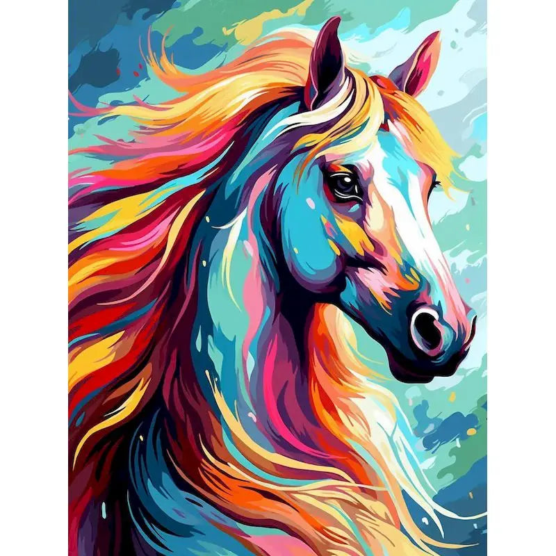Beautiful Animal Art Paint by Number Kits for Adults