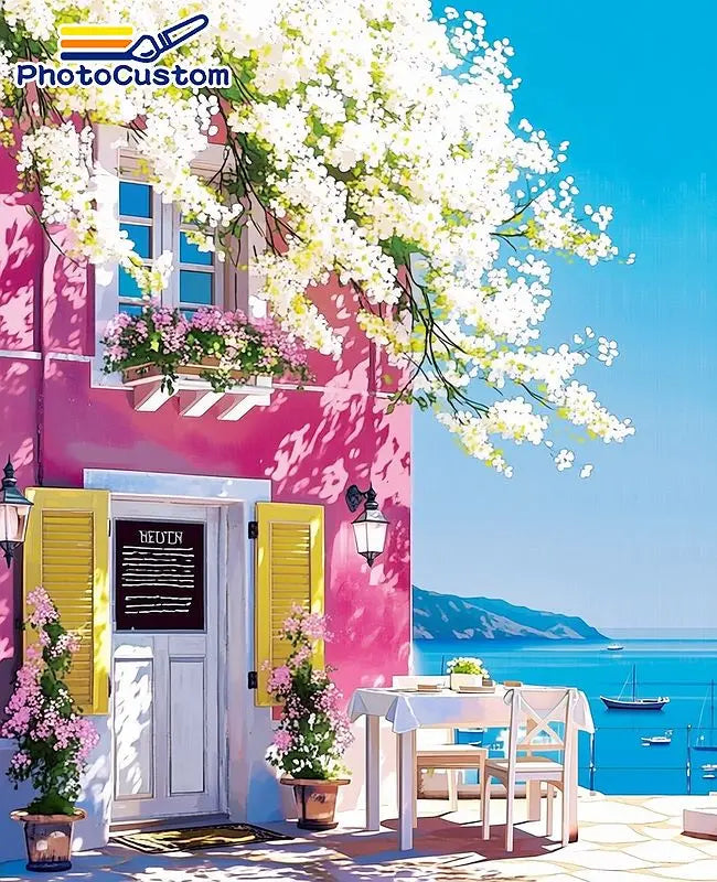 Scenic Escapes Paint by Number Kits for Adults