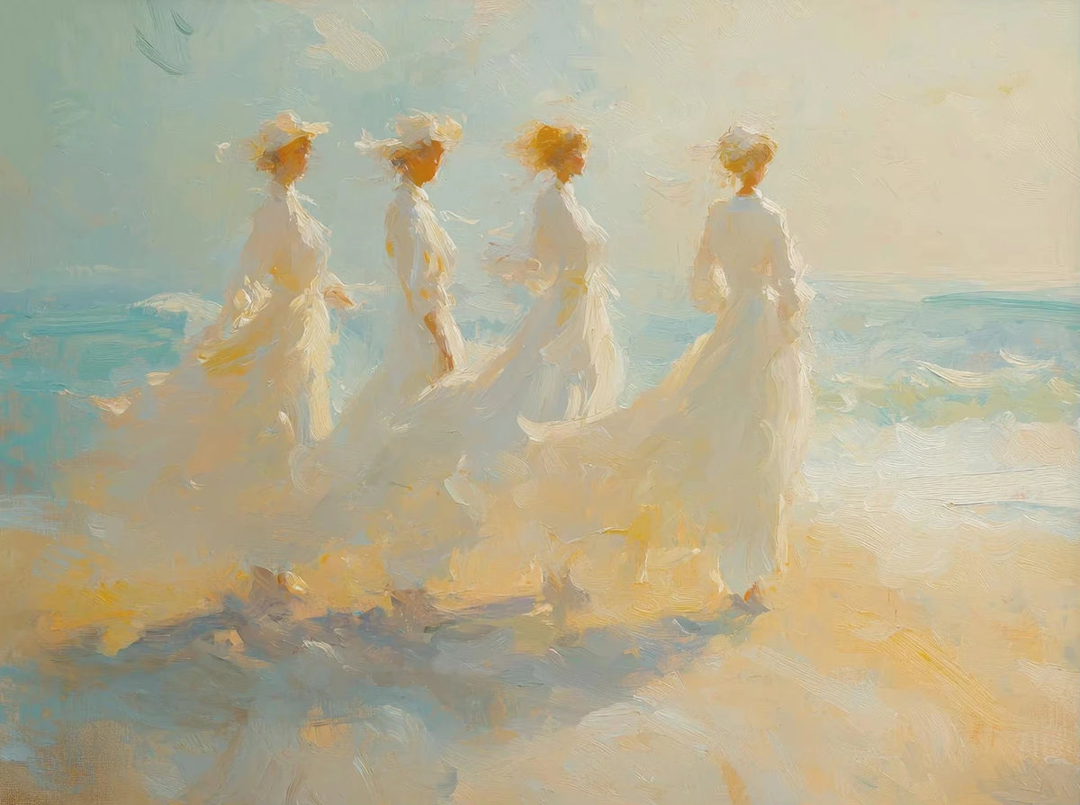 Summer Seaside Paint by Number Kits for Adults