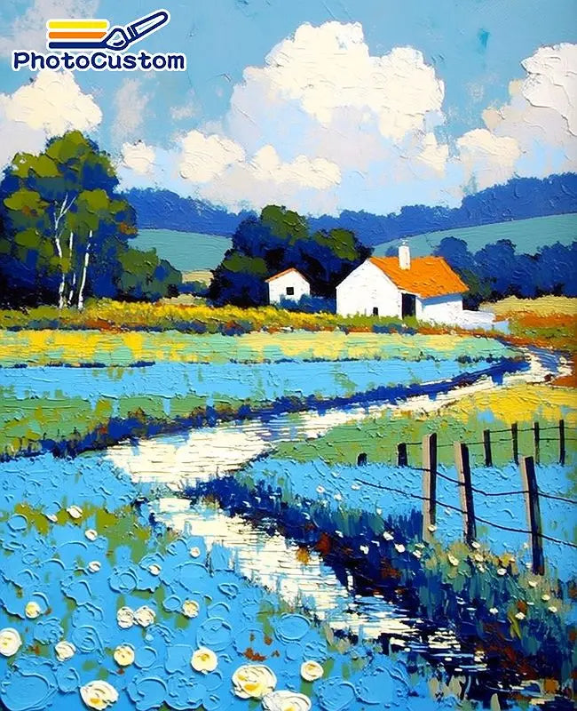Scenic Escapes Paint by Number Kits for Adults