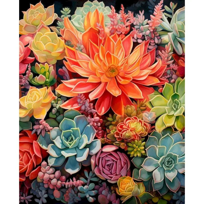 Beautiful Animal Art Paint by Number Kits for Adults
