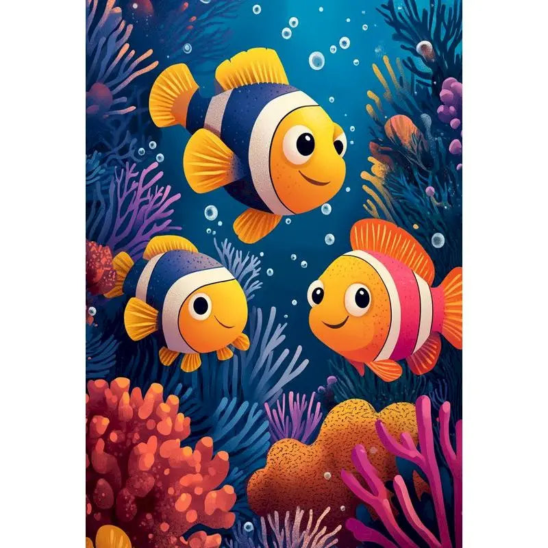 Sea Animals Paint By Number Kit