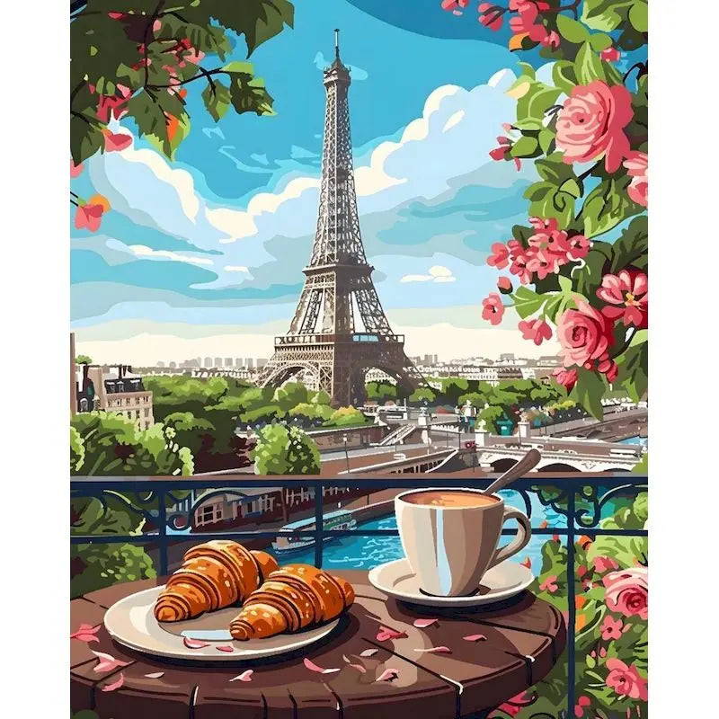 Sunny Coastal Escapes Paint by Number Kits for Adults