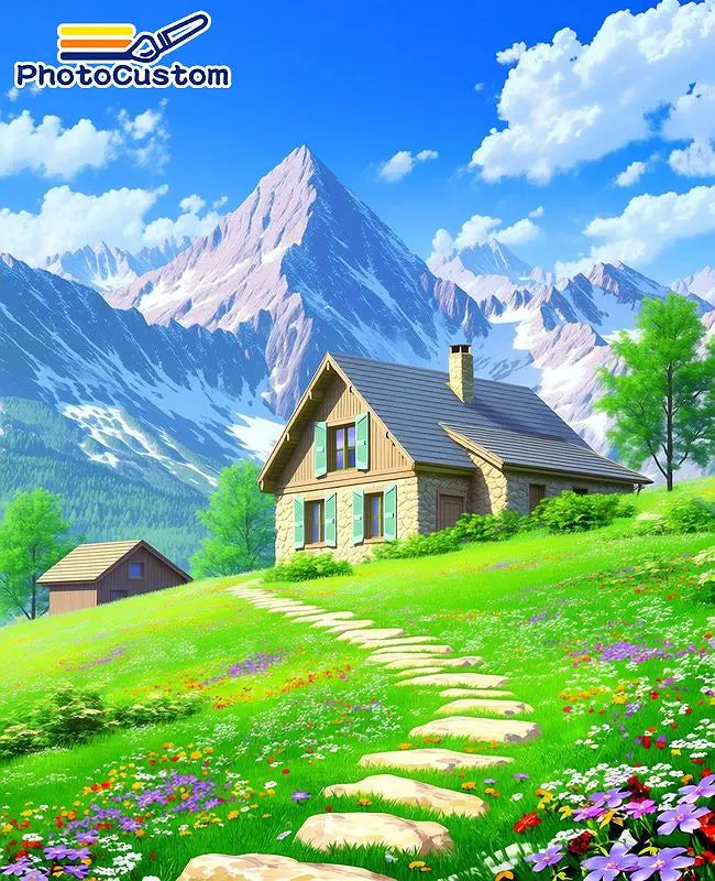 Scenic Escapes Paint by Number Kits for Adults