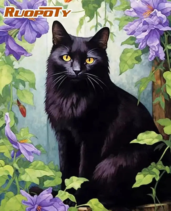 Enchanted Creatures Paint by Number Kits for Adults