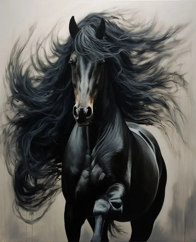 Horse Paint by Number Kits for Adults