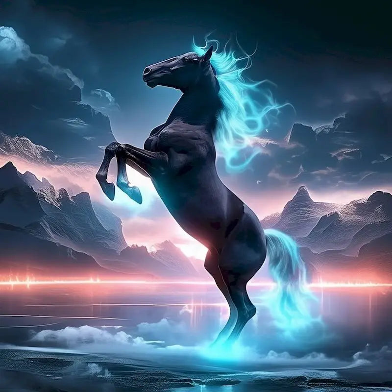 Mystical Animals & Fantasy Paint by Number Kits