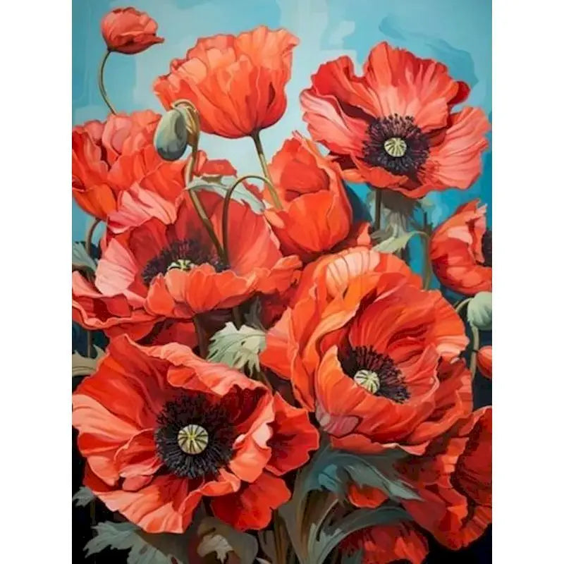Bold Blooms & Bouquets Paint by Number Kits for Adults