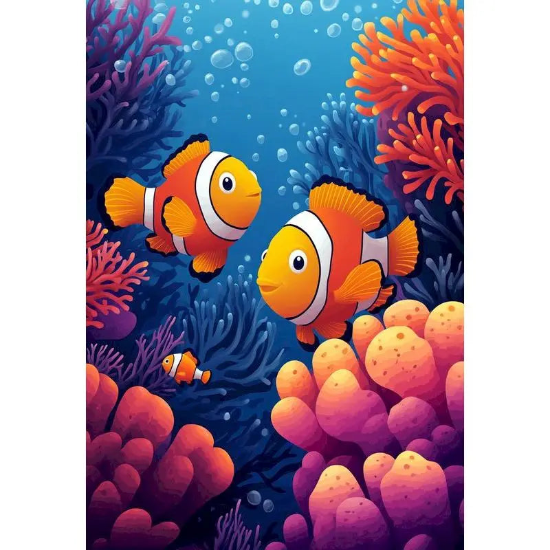Sea Animals Paint By Number Kit