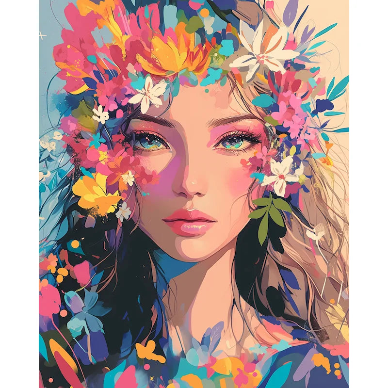 Floral Friends Paint by Number Kits