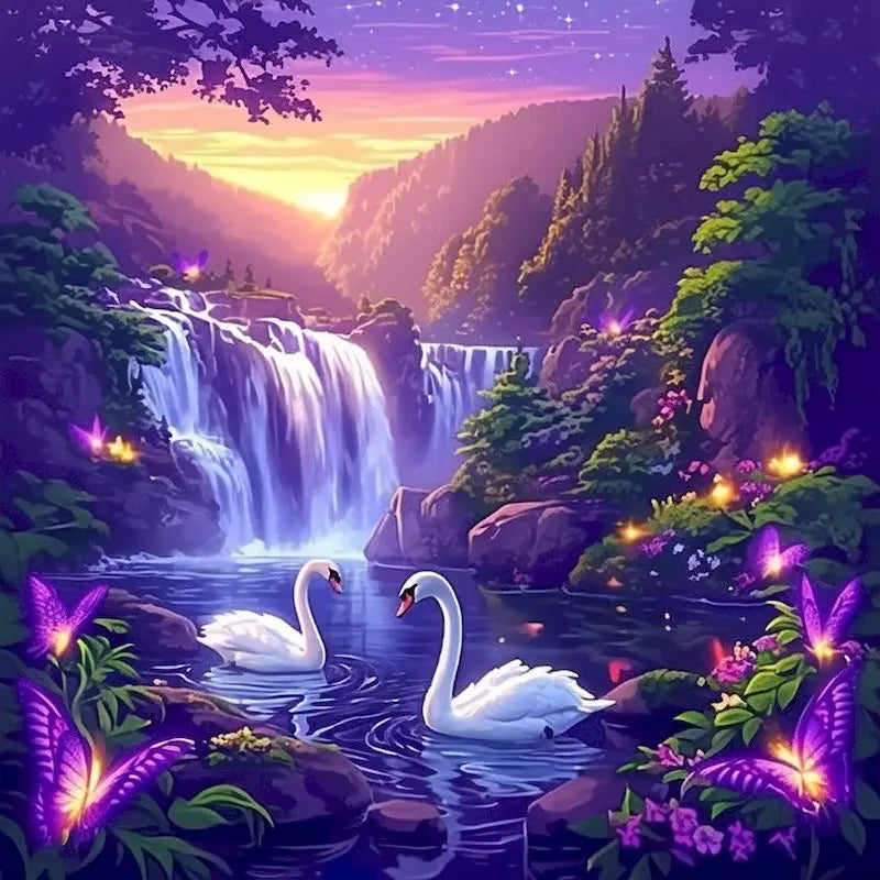 Mystical Animals & Fantasy Paint by Number Kits