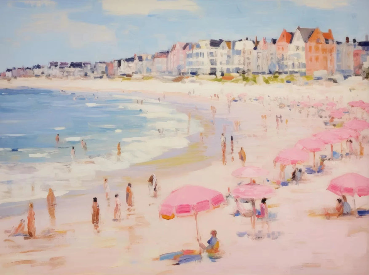 Summer Seaside Paint by Number Kits for Adults
