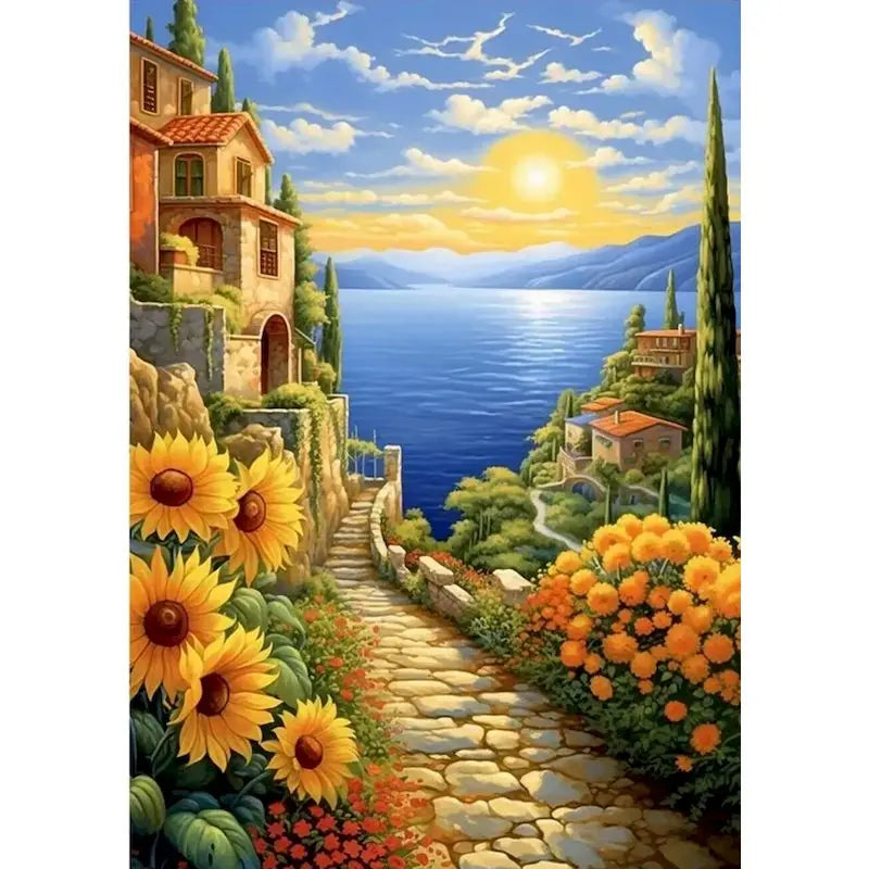 Wanderlust Paint by Number Kits for Adults