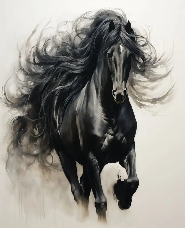 Horse Paint by Number Kits for Adults