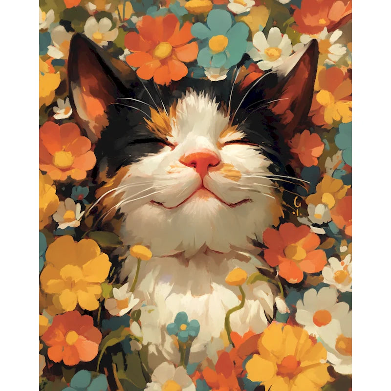 Floral Friends Paint by Number Kits